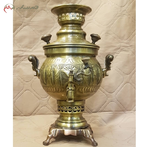 خرید، قیمت و مشخصات سماور 3 لیتری ذغالی به رنگ آنتیک و قابل اجرا در دو مدل گازی و ذغالی، با رنگ متنوع بدنه - چترزندگی