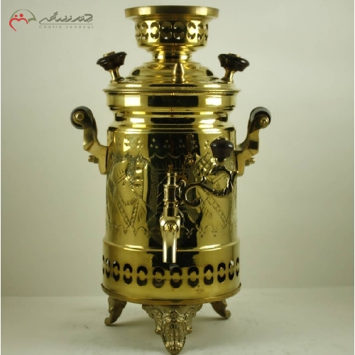 خرید، قیمت و مشخصات کتری شکاری برنجی طرح ممتاز با بدنه ی آبکاری شده دارای ضمانت نامه و فروش به قیمت تولیدی - چترزندگی