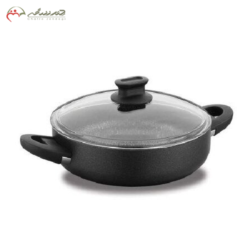 خرید، قیمت و مشخصات تابه دربدار دو دسته ولکانیت محصول کرکماز ترکیه ارزان و با کیفیت _ چترزندگی