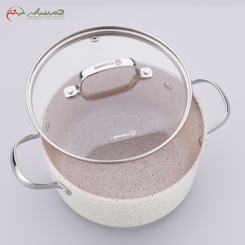 خرید، قیمت و مشخصات قابلمه نچسپ گرانیت محصول کرکماز ترکیه ارزان و با کیفیت _ چترزندگی