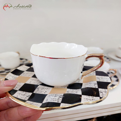 خرید، قیمت و مشخصات ست قهوه خوری ۱۲ پارچه ( ۶ نفره ) محصول آجار ترکیه جنس چینی پرسلن ارزان و با کیفیت _ چترزندگی