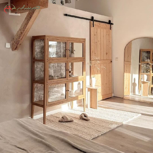 خرید، قیمت و مشخصات ویترین سه طبقه پایه دار، کیفیت عالی، طراحی جدید؛ارزان و با کیفیت _ چتر زندگی