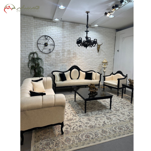 خرید، قیمت و مشخصات سرویس مبلمان ۸ نفره مدل مونالی، شیک و مدرن _ چترزندگی