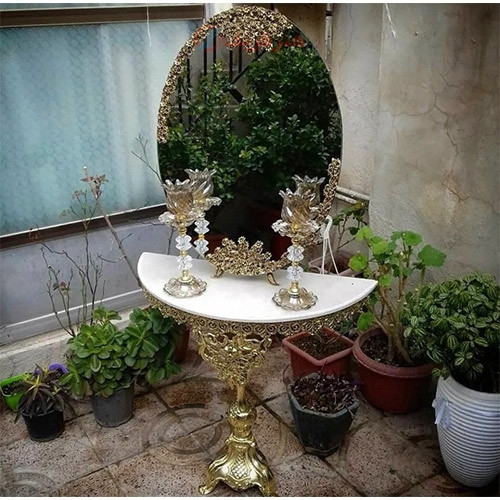 خرید آنلاین، سرویس کامل آینه و شمعدان و میز کنسول آلیاژ، با ضمانت و ماندگاری بالا، زیر قیمت بازار _ هنرظریف