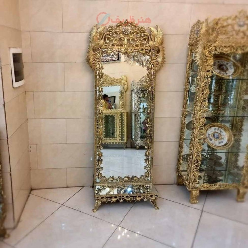 خرید، قیمت و مشخصات آینه قدی برنز، بسیار زیبا و شیک، برنز درجه 1، با ضمانت کیفیت کالا، مناسب منزل _ هنرظریف