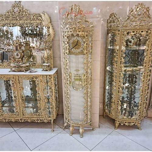 خرید، قیمت و مشخصات ساعت ایستاده، بسیار شیک و خیره کننده با آبکاری درجه یک زیر قیمت بازار، کیفیت عالی _ هنرظریف