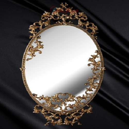 خرید، قیمت و مشخصات آینه گرد دیواری با طراحی شیک و آنتیک و بدنه آلیاژ با دوام و دارای ضمانت _ هنرظریف