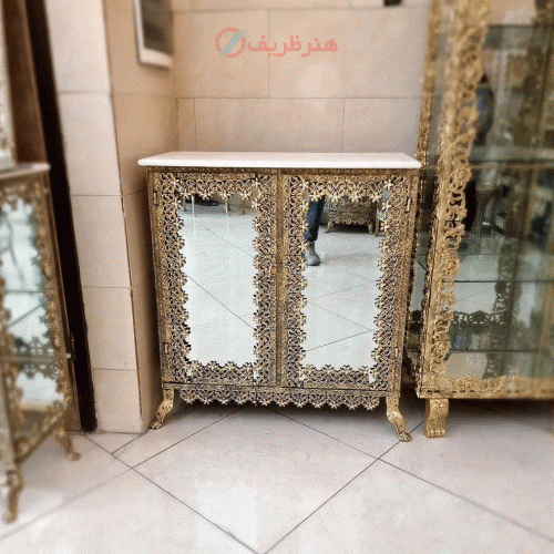 خرید، قیمت و مشخصات جا کفشی آلومینیوم، مدل نیلوفر، آلومینیوم درجه 1، ورق ضخیم، بسیار زیبا و شیک _ هنرظریف