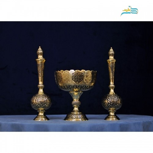 خرید آنلاین، تنگ قلندری و آجیل خوری گل مرغ با  قلم زنی اعلاء . بدون تغییر رنگ و روکش کوره ای، زیر قیمت بازار | چترزندگی
