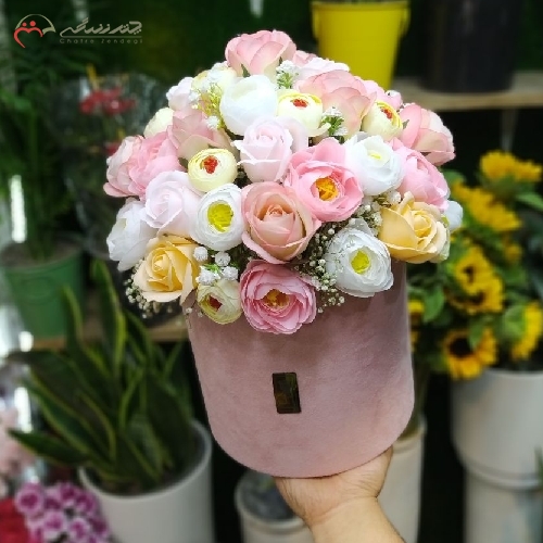 باکس گل مصنوعی، مناسب برای مراسم خواستگاری و یا نامزدی