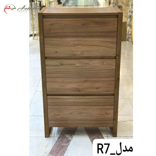 جا کفشی چوبی دو درب داشبوردی جذاب در انواع رنگبندی جذاب