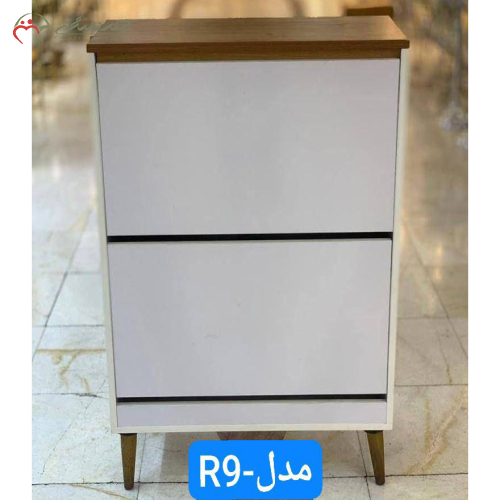 جاکفشی دو درب داشبوردی چوبی زیبا_چتر زندگی