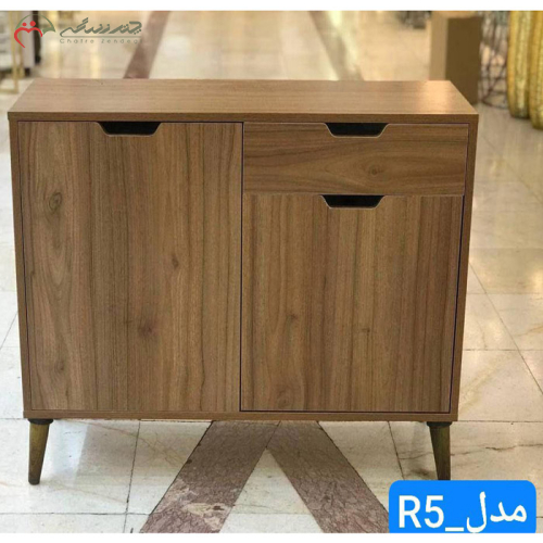 جاکفشی دو درب داشبوردی چوبی زیبا