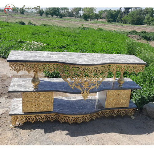 میز تلویزیون چهار کشو تاج دار