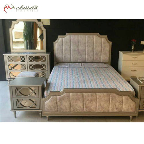 سرویس خواب چوب راش مدل آرتین _ چترزندگی