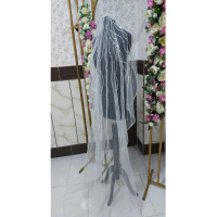 فروش، اجاره و مشخصات تاج سر عروس رنگی با تنوع بالا نقره ای و طلایی دنباله دار جدید _ چترزندگی