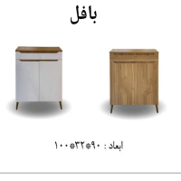 خرید، فروش و مشخصات جاکفشی چوبی دو درب مدرن در دو رنگ جذاب و مدرن _ چترزندگی