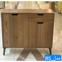 خرید، قیمت و مشخصات جاکفشی دو درب داشبوردی چوبی زیبا ساده و شیک _ چترزندگی